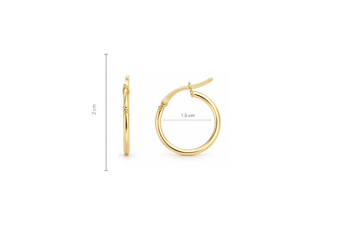 Fine Hoop Earrings
