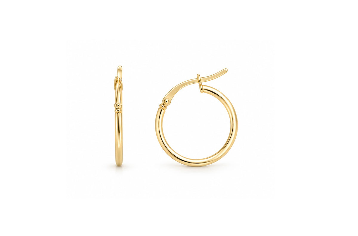 Fine Hoop Earrings
