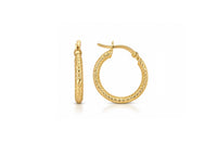 Twisted Hoop Earrings
