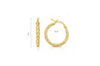Rope Hoop Earrings