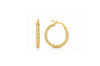 Rope Hoop Earrings