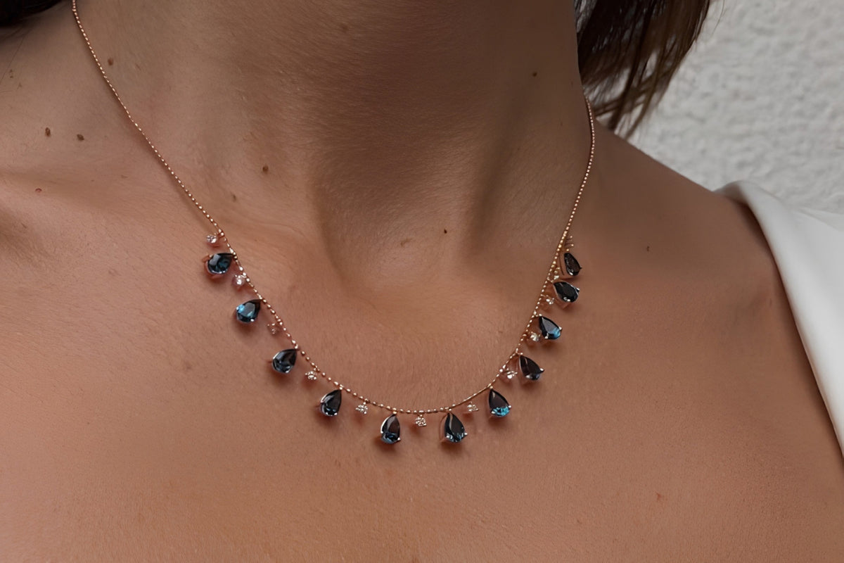London Blue Necklace