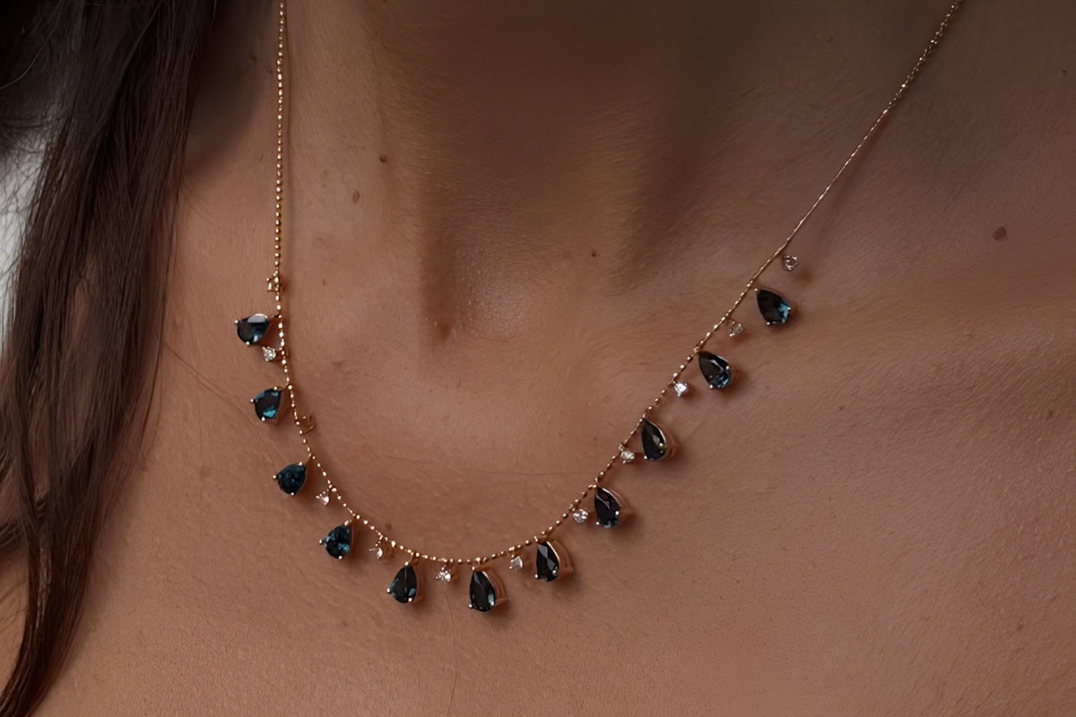 London Blue Necklace