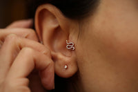 Yılan Pırlanta Tragus