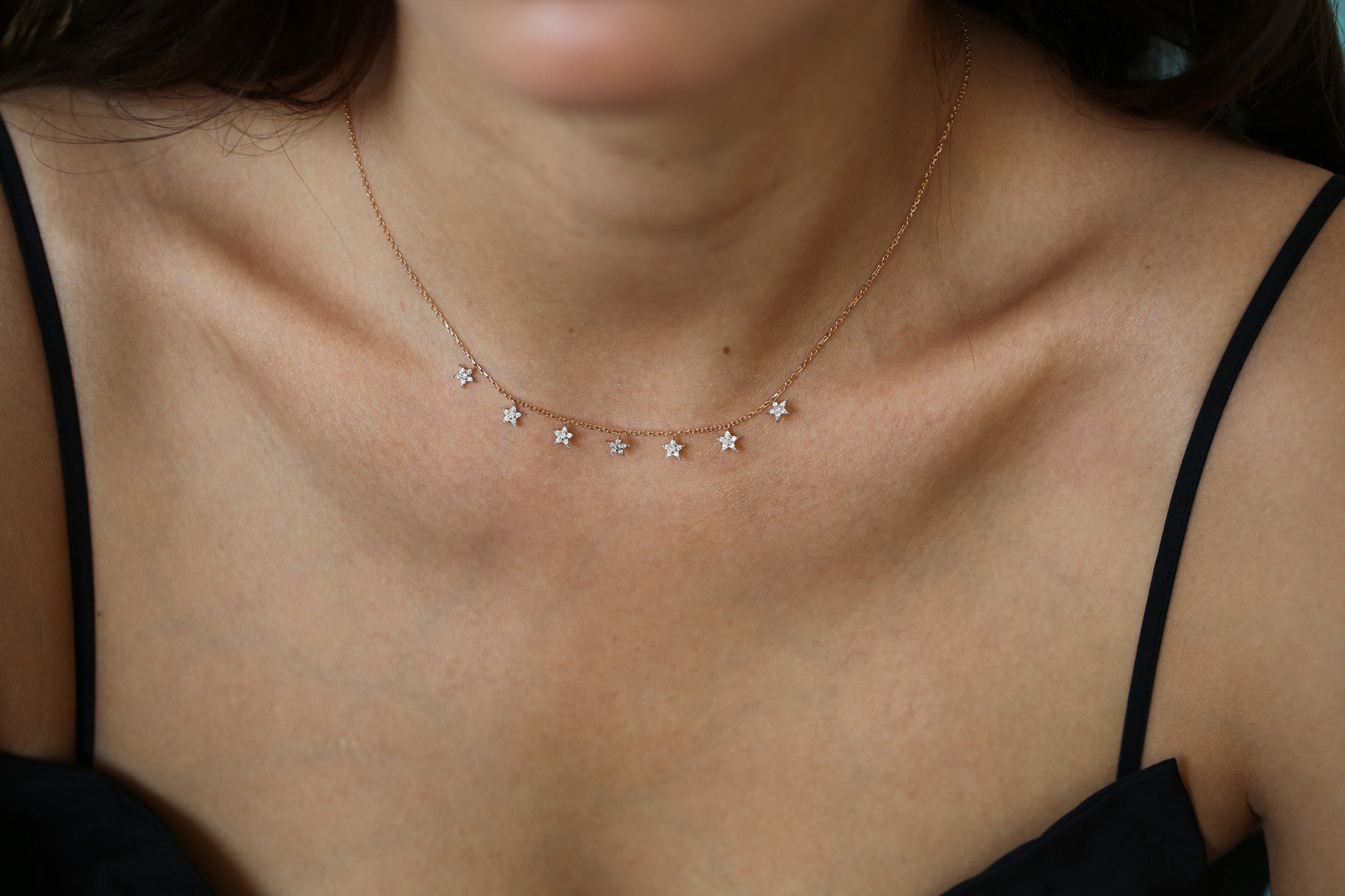 Sıra Yıldız Kolye