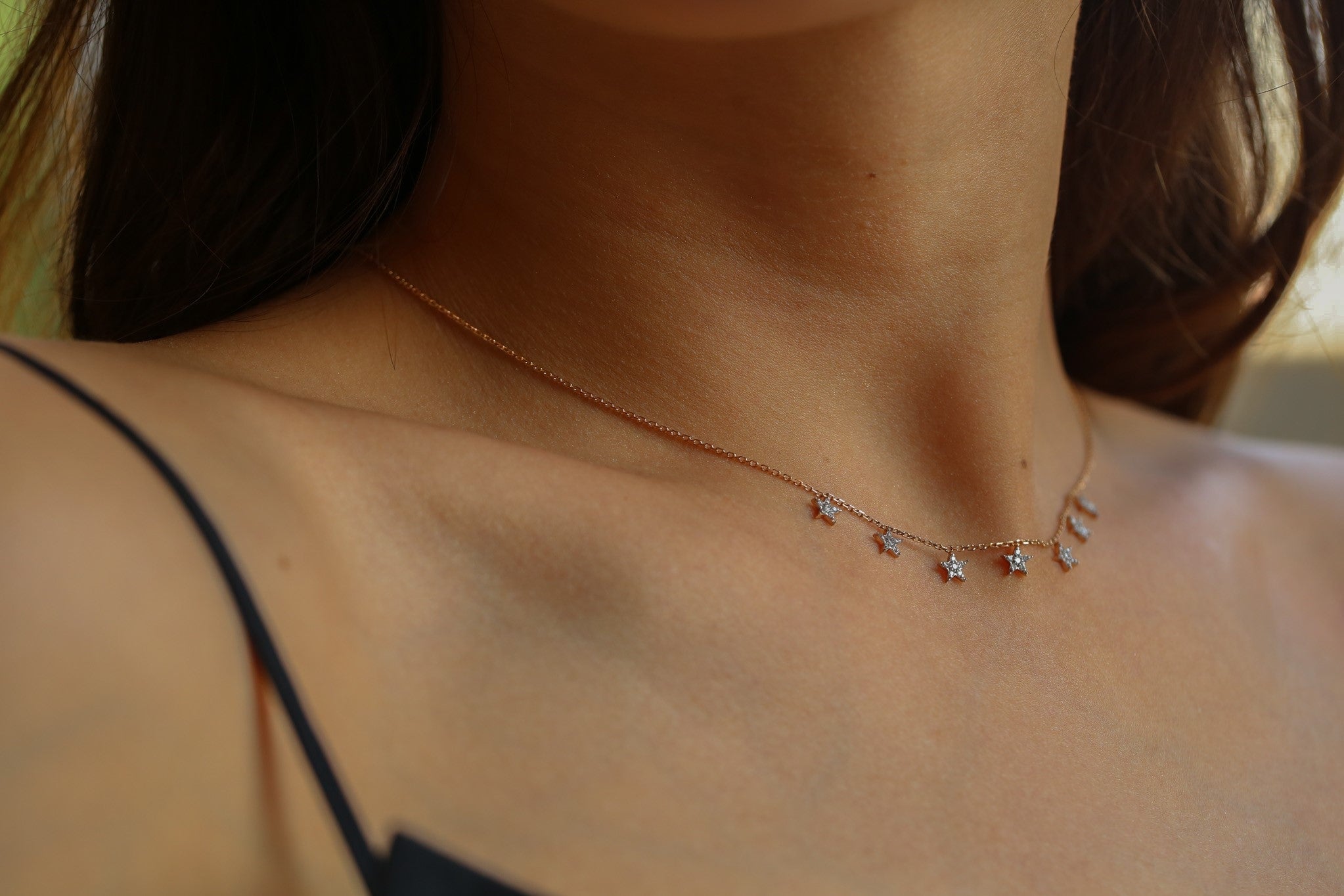 Sıra Yıldız Kolye