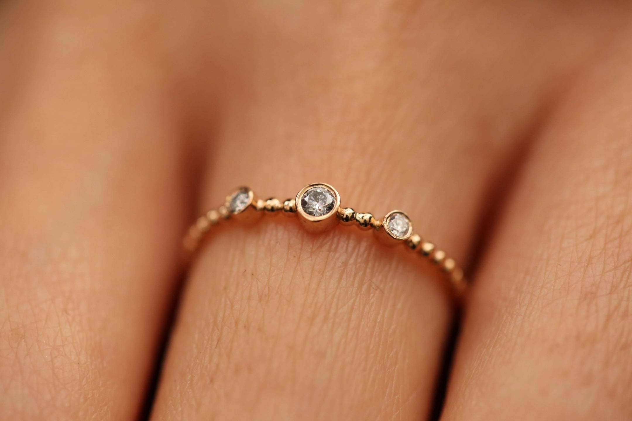 Mini Üç Taş Pırlanta