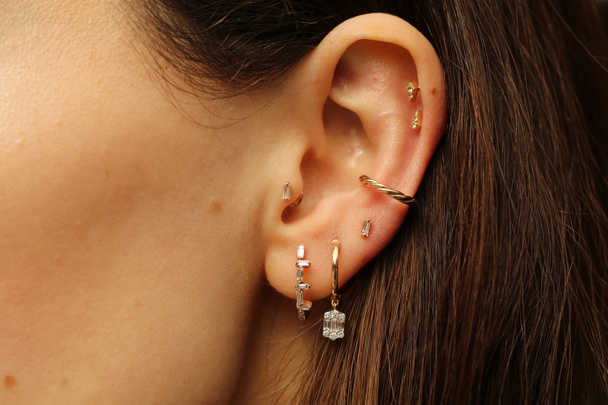 Baget Küpe Altıgen