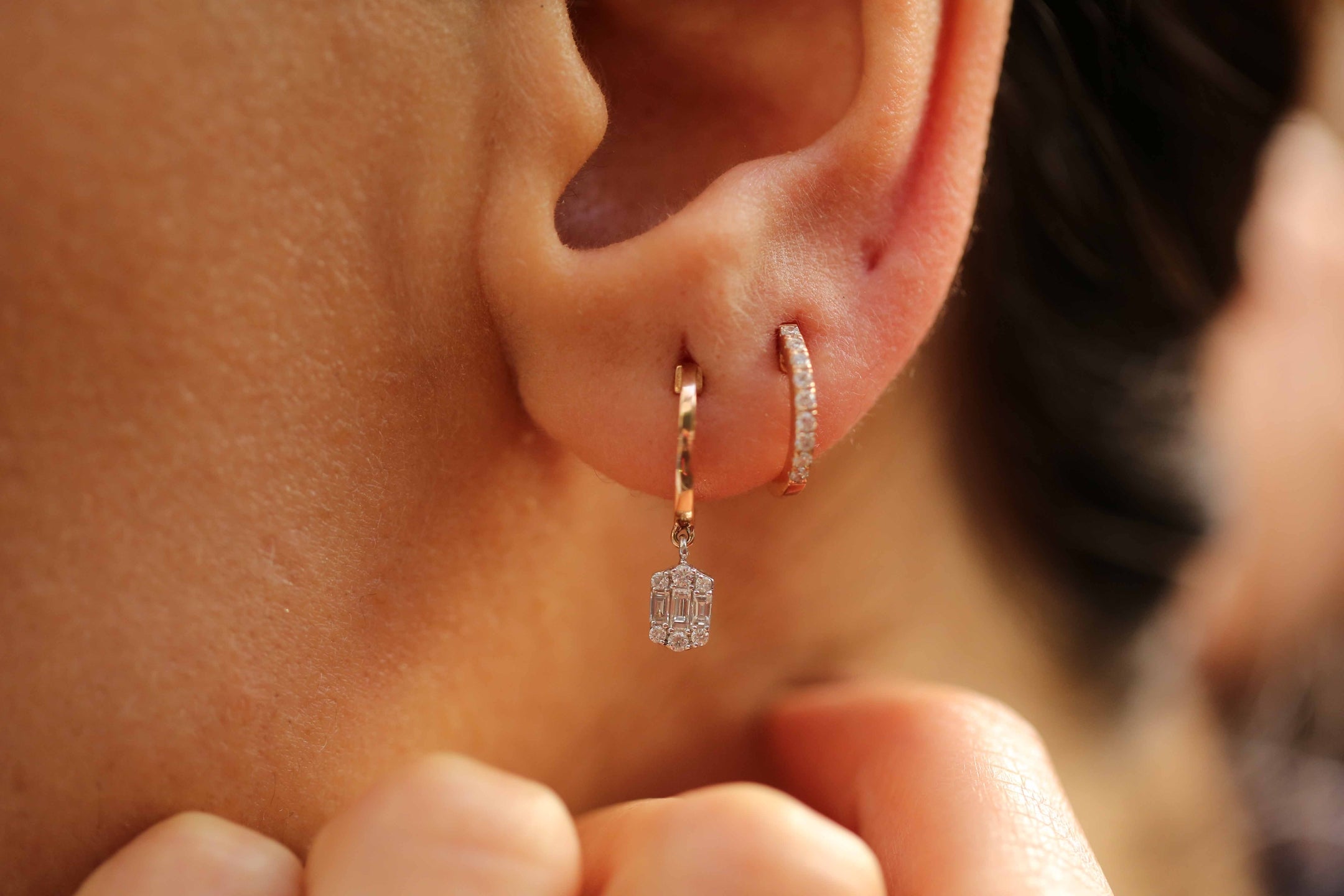 Baget Küpe Altıgen