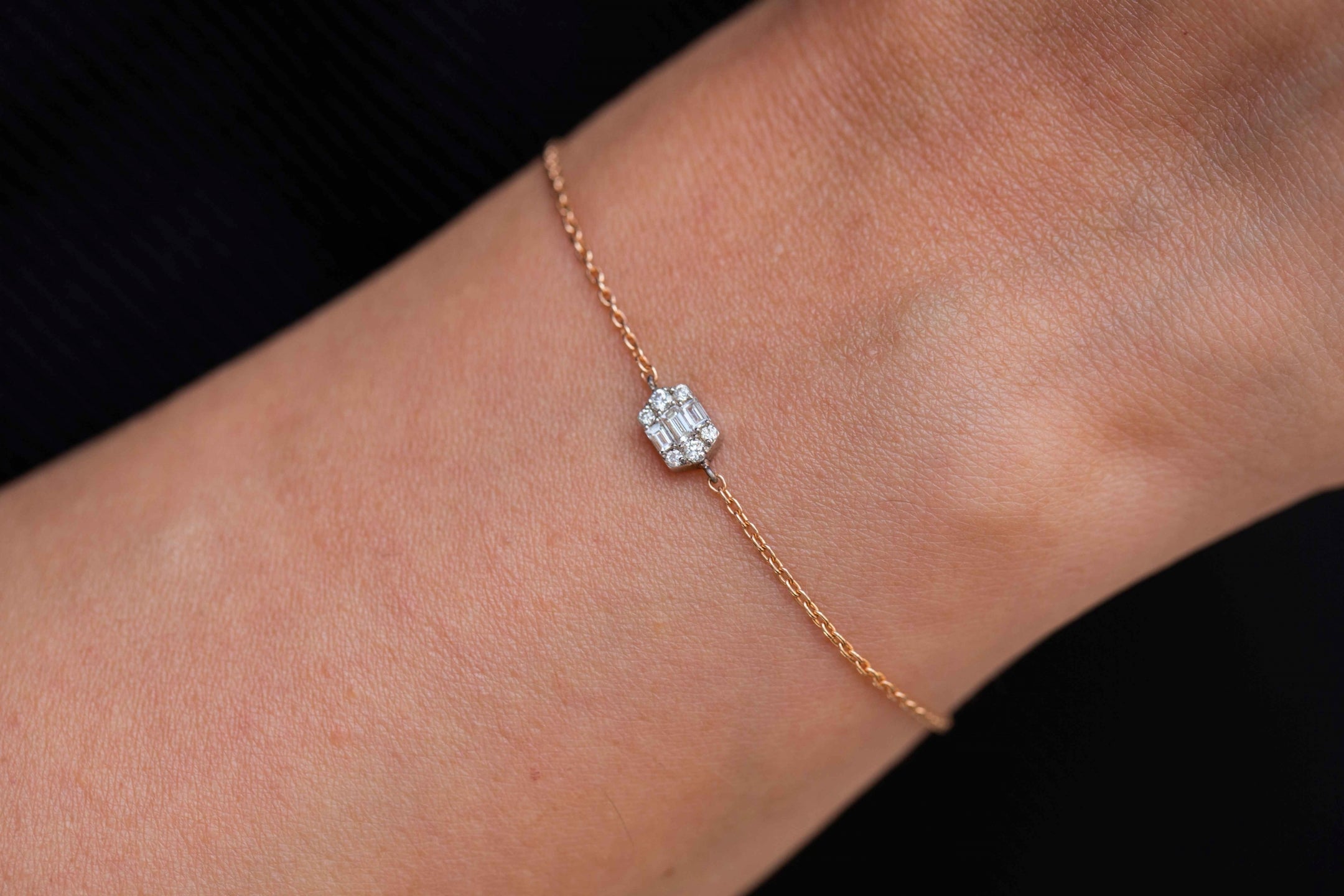 Altıgen Baget Bilezik