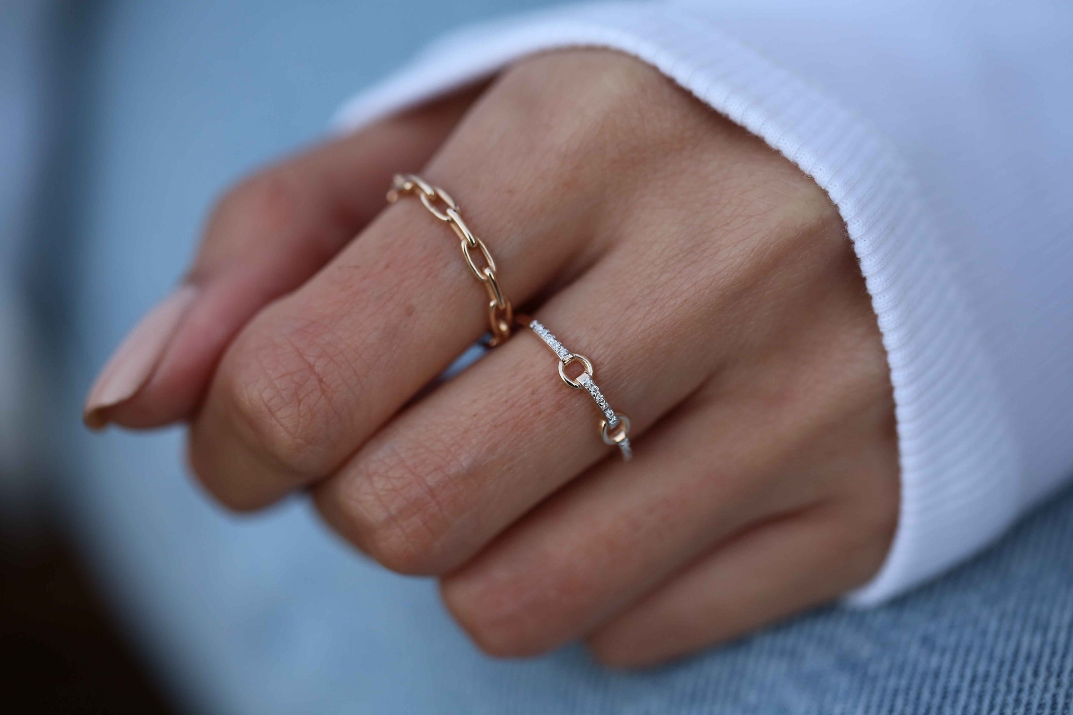 Çaklıt White Yüzük