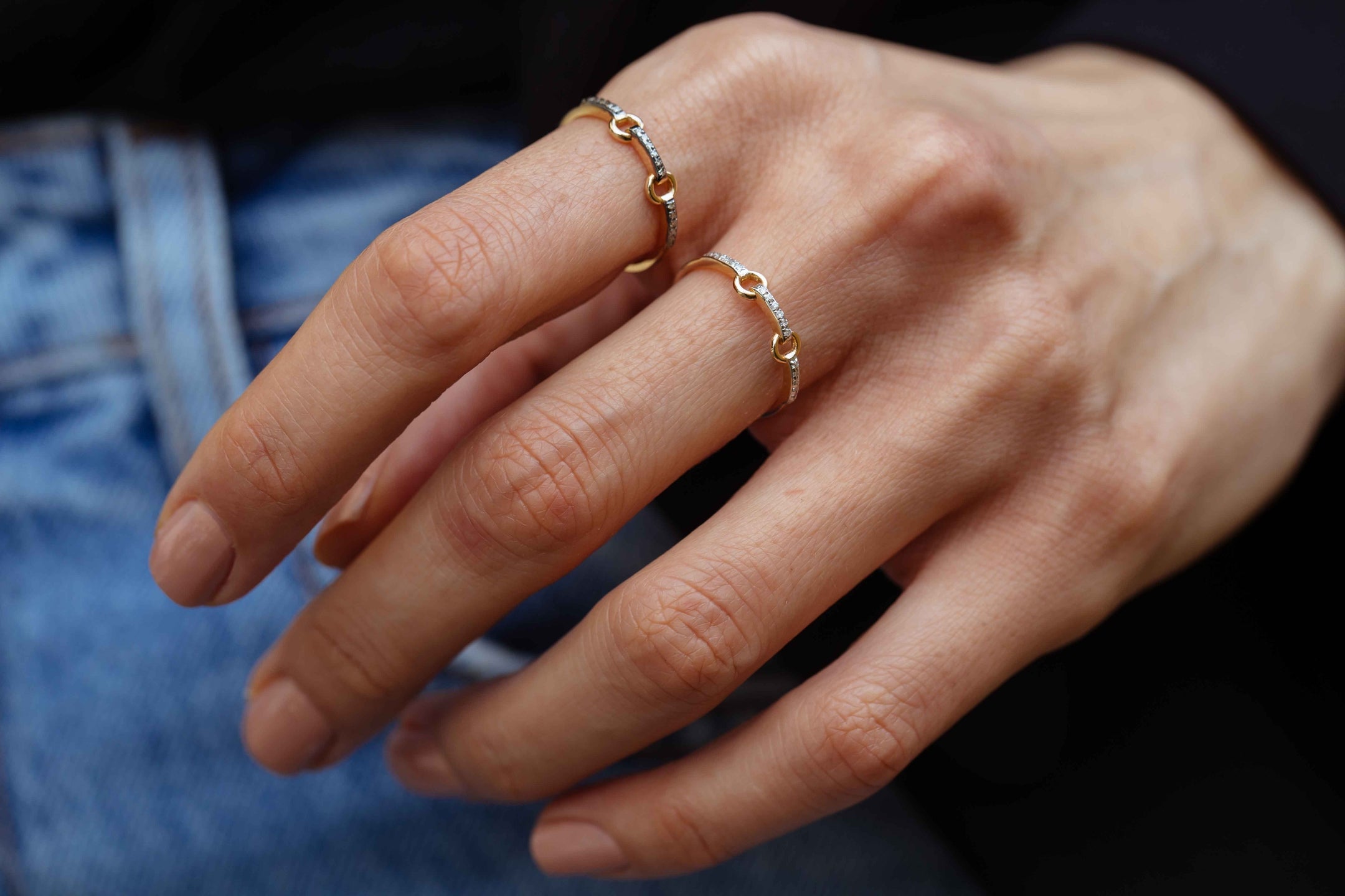 Çaklıt White Yüzük