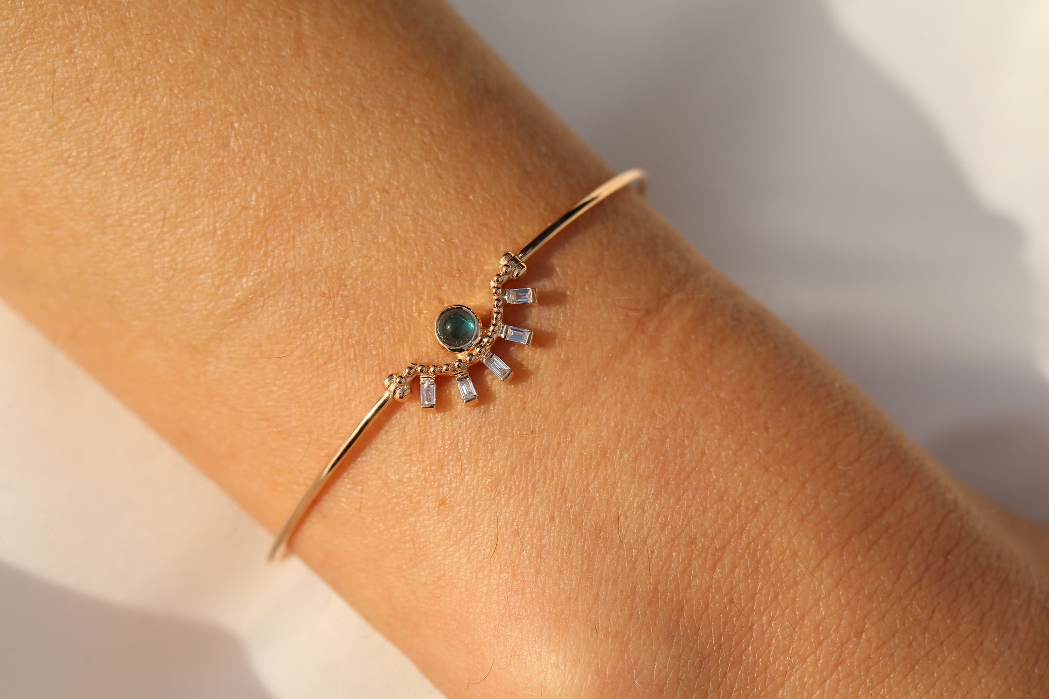 Mavi Ay Bangle
