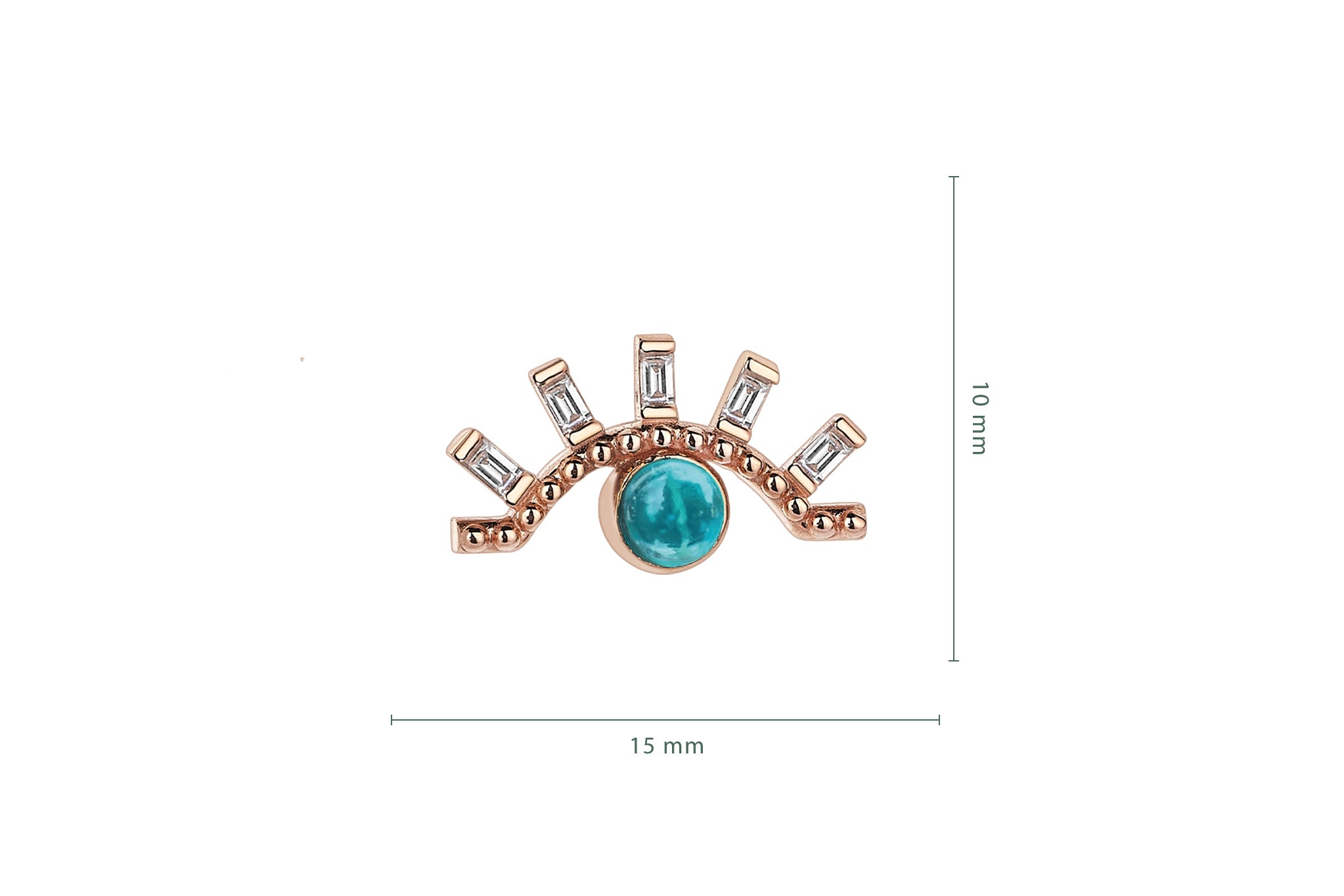 Mavi Ay Earrings