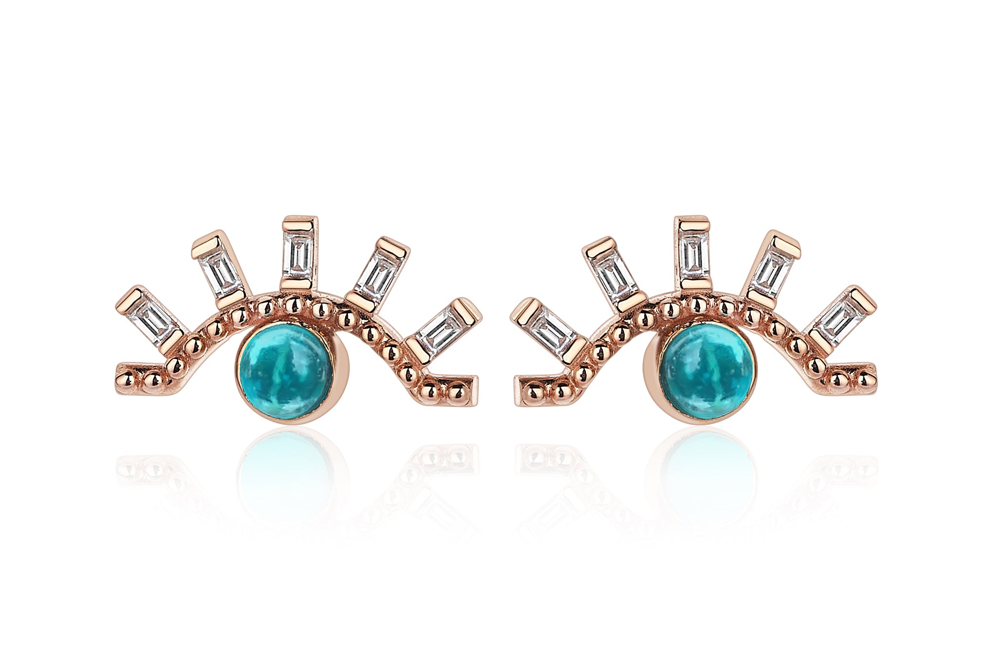 Mavi Ay Earrings