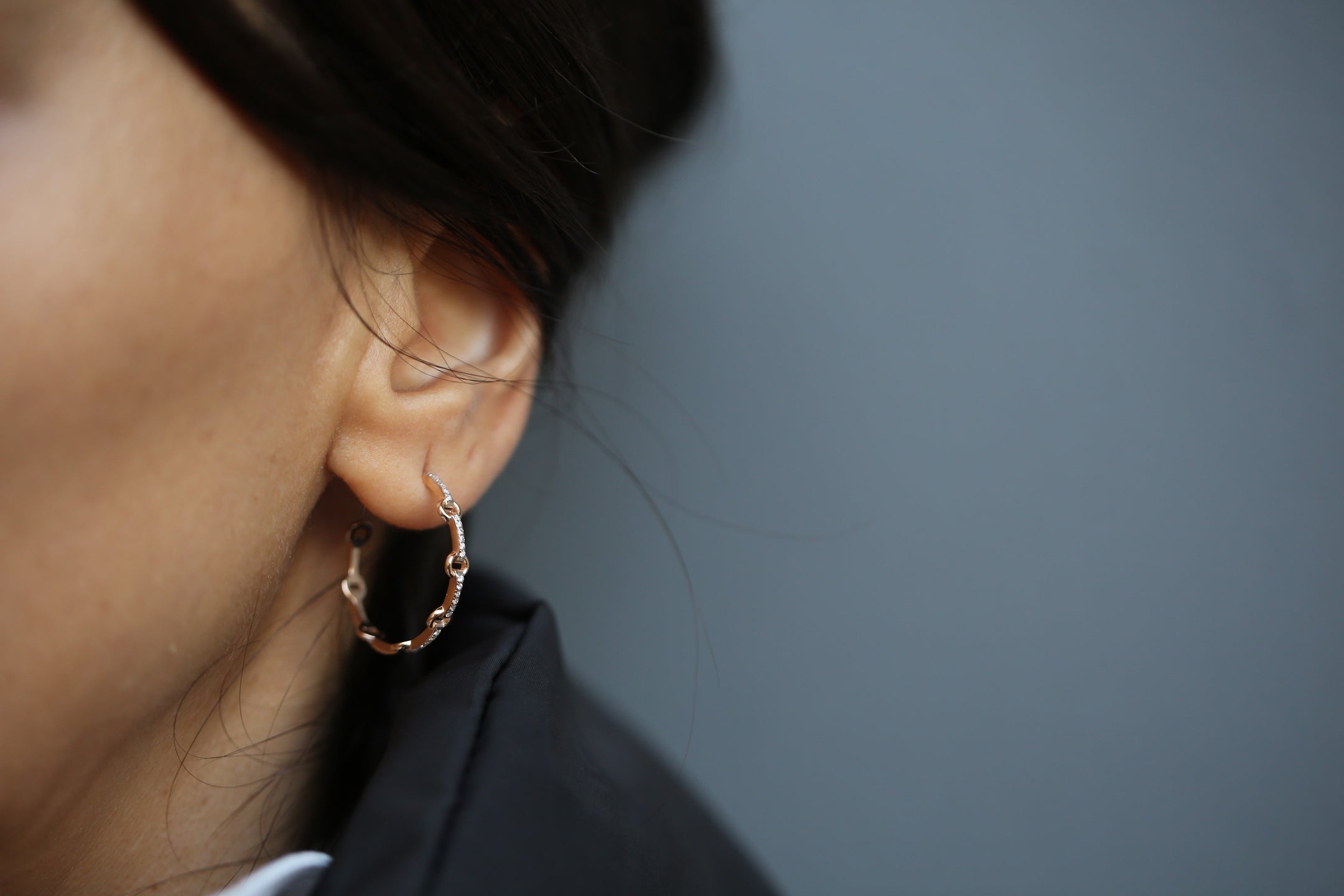 Çaklıt White Küpe