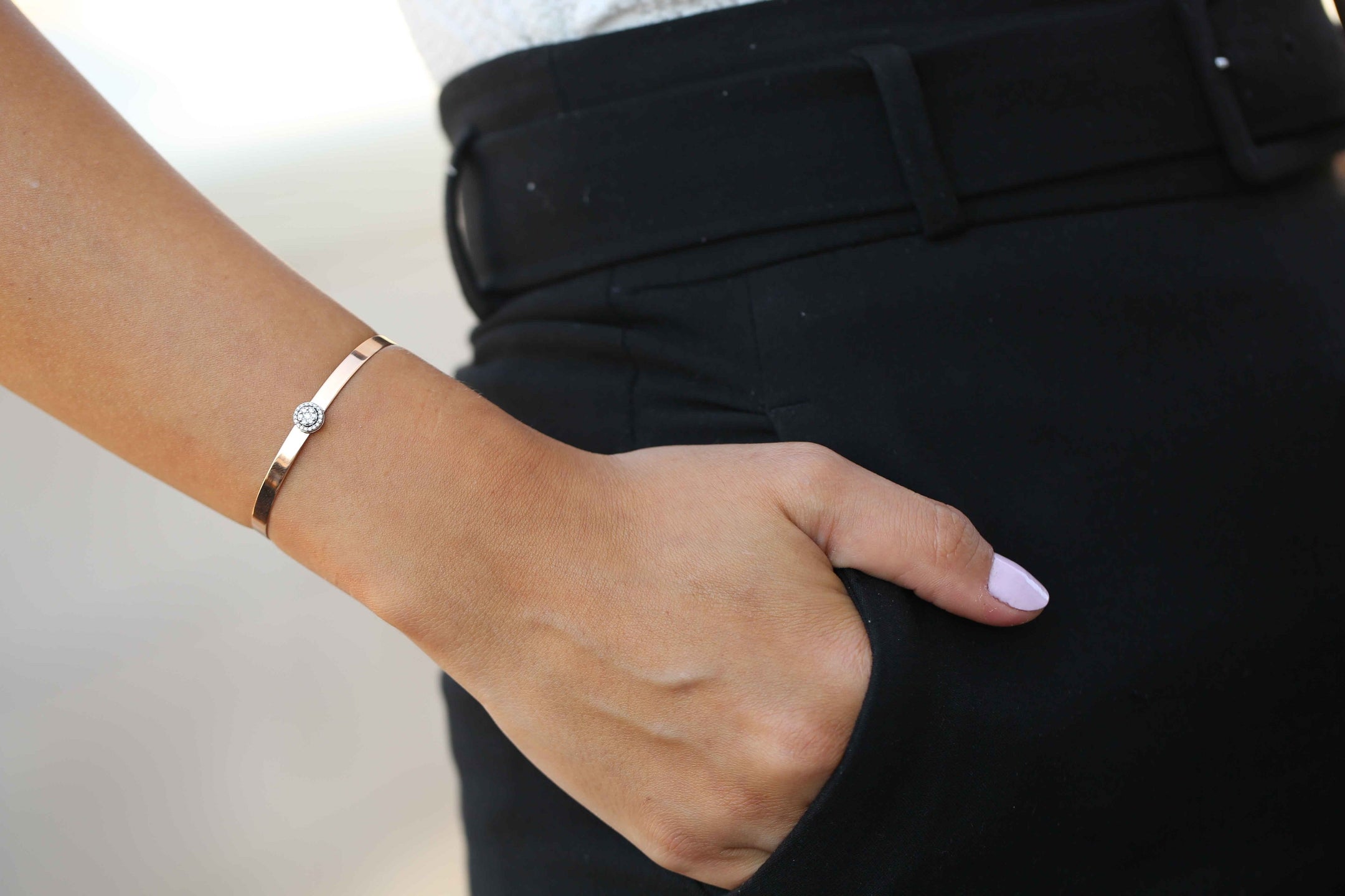 Kemer Pırlanta Bilezik