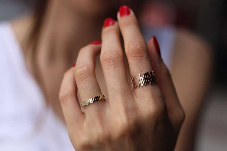 İnce Zig Zag Yüzük