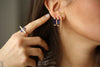 Safir Line Earrings