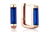 Safir Line Earrings