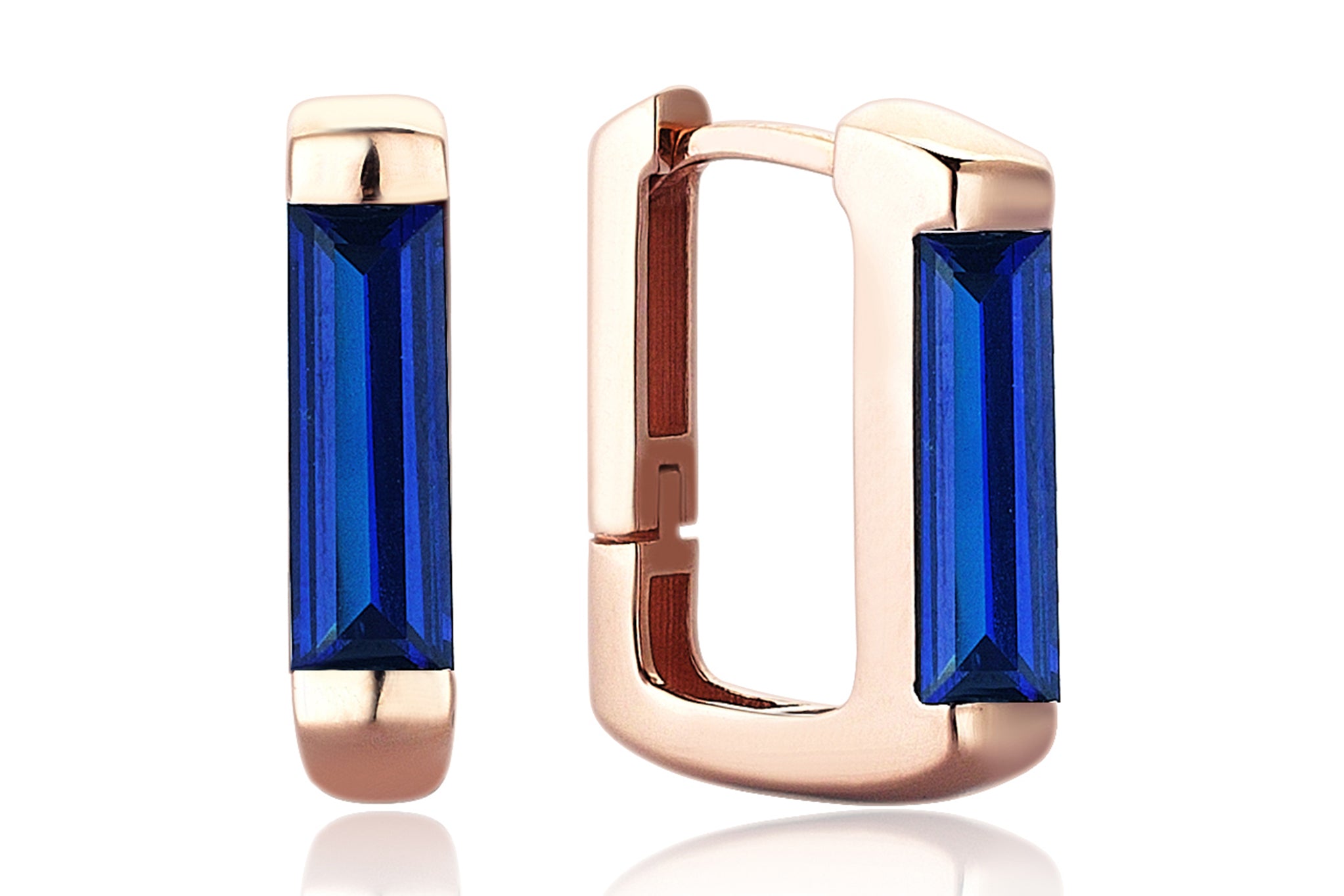 Safir Line Earrings