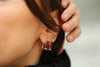 Yakut Line Earrings