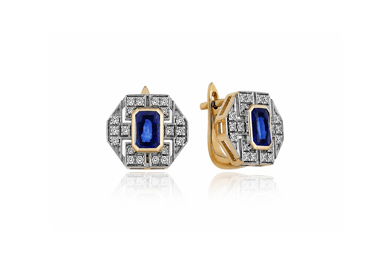 Arte Safir Küpe