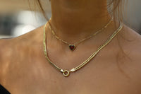 Heart Ruby Kolye