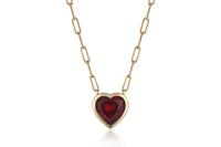 Heart Ruby Kolye