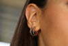 Claw Brown Earrings