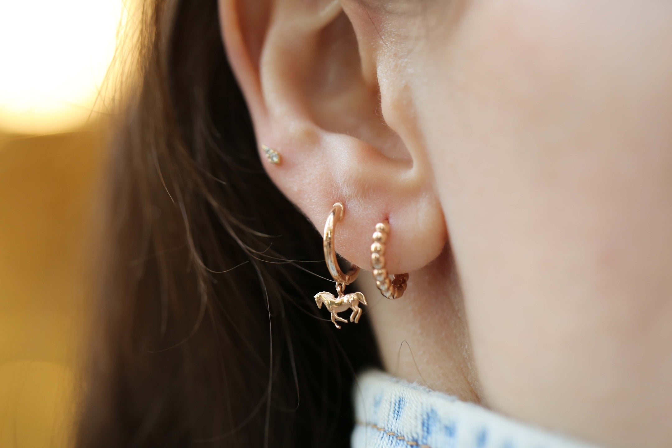 Bold Pilot Halka Küpe