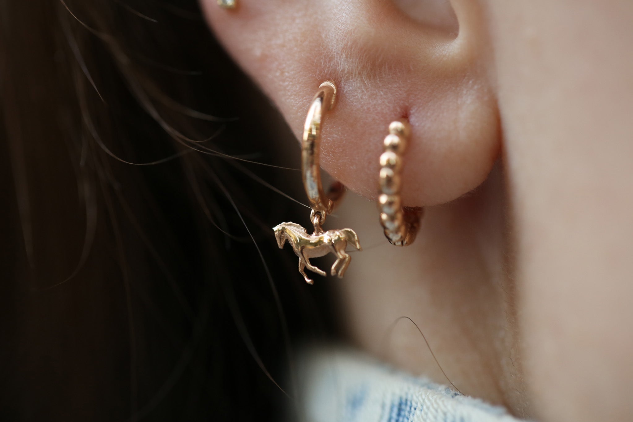 Bold Pilot Halka Küpe