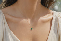 Green Spot Necklace