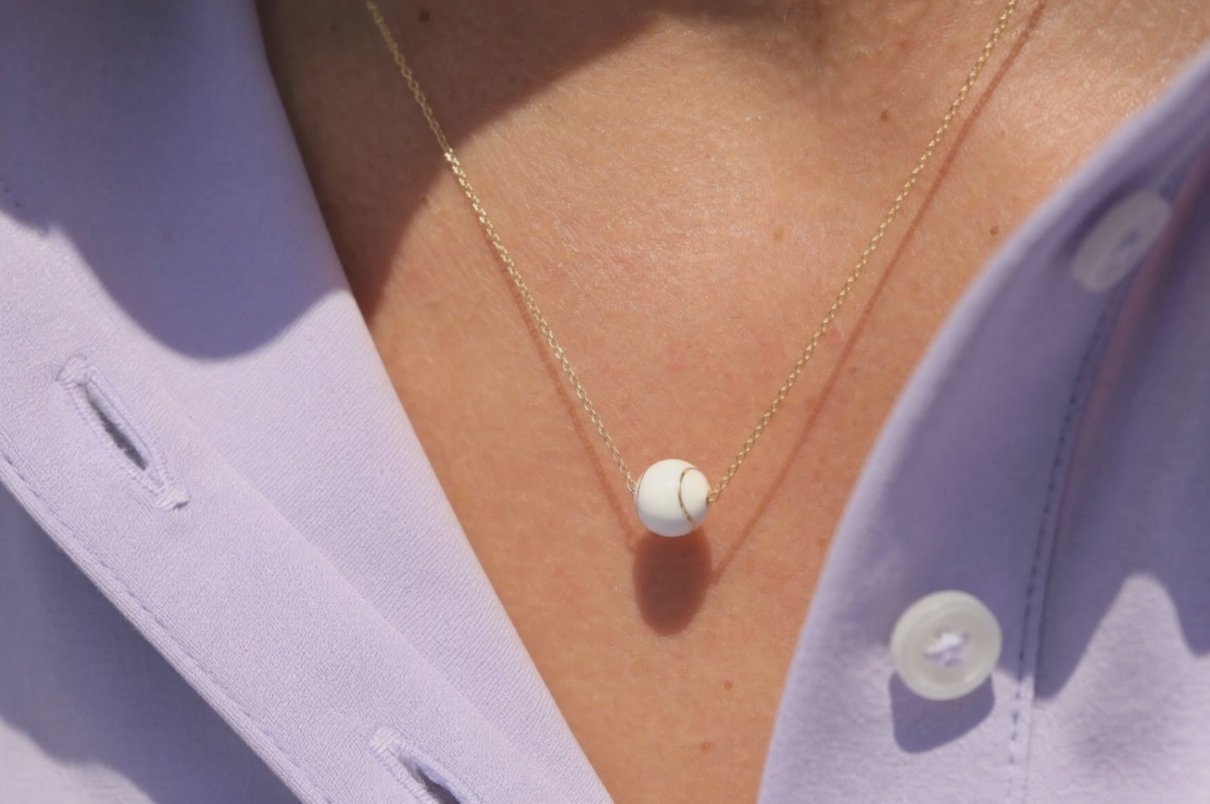 Slice Ball Necklace