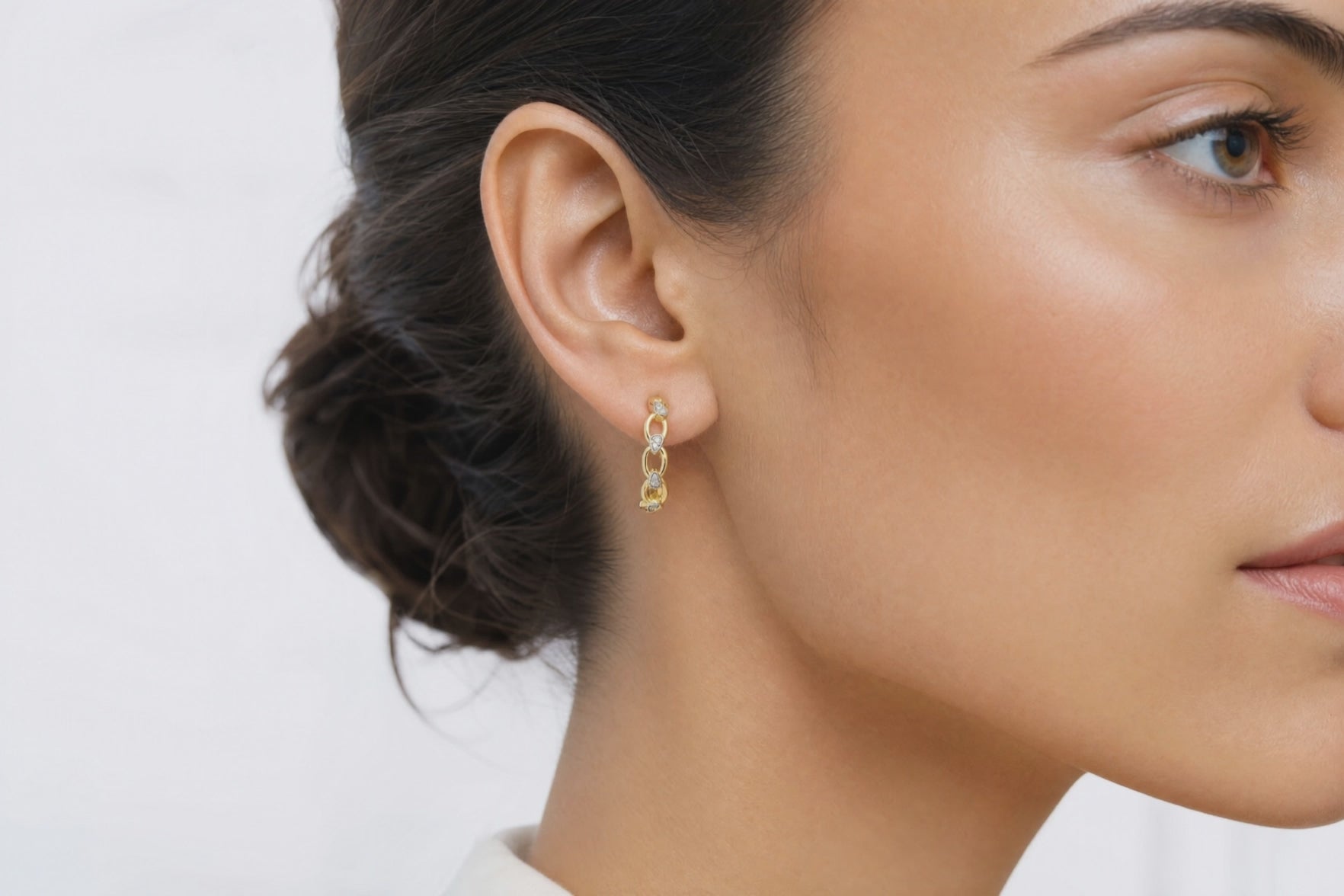 Connection Dia Earrings