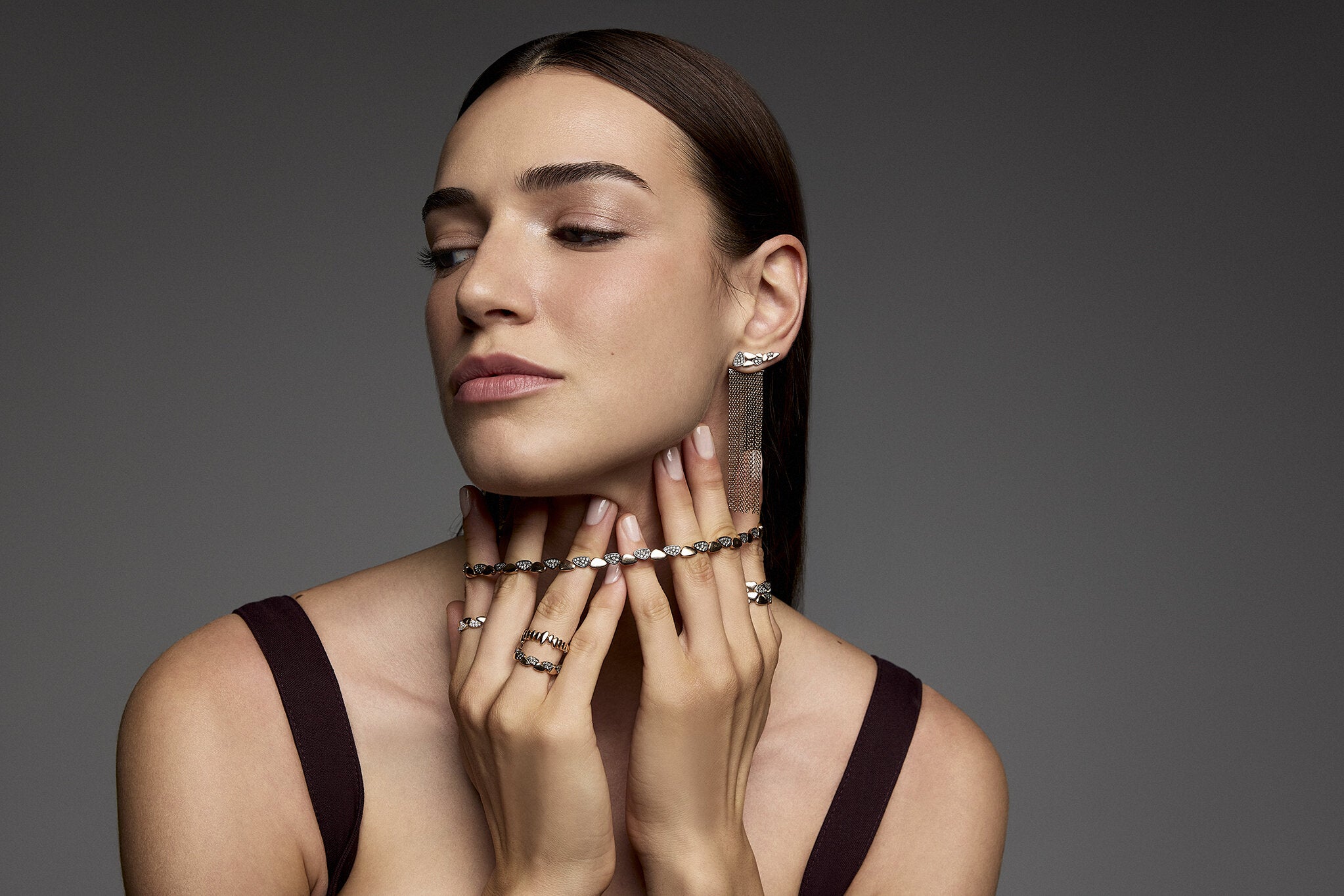 Path and Track Earrings